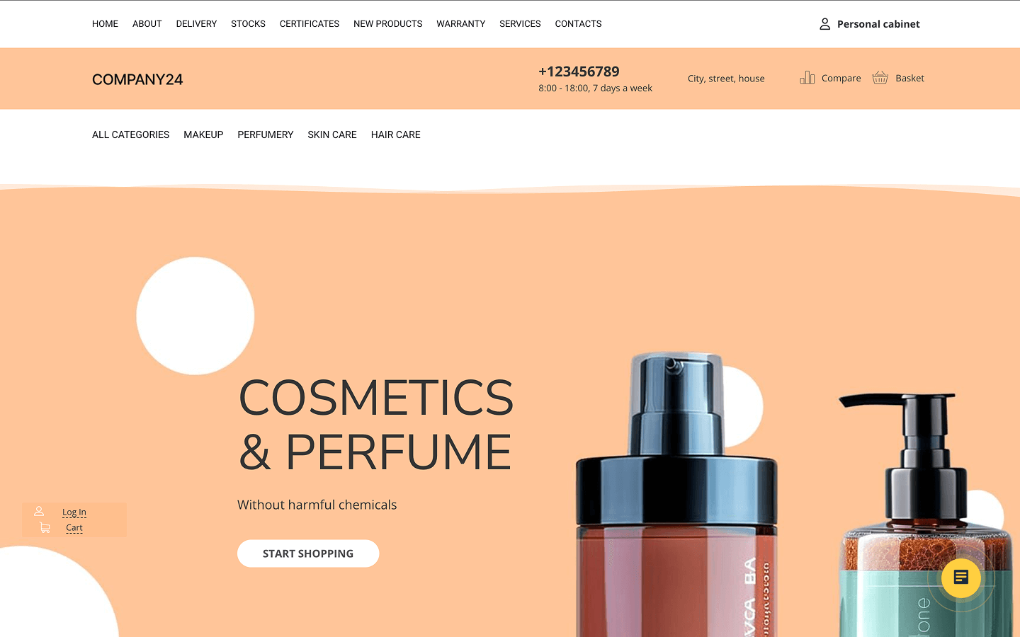 Cosmetics and perfumery