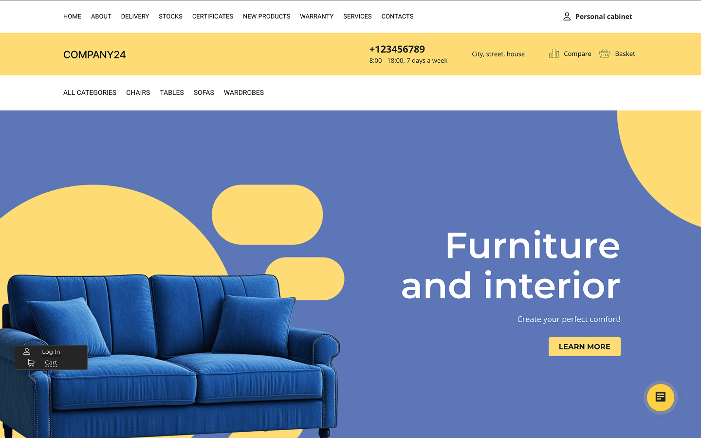 Furniture and interior