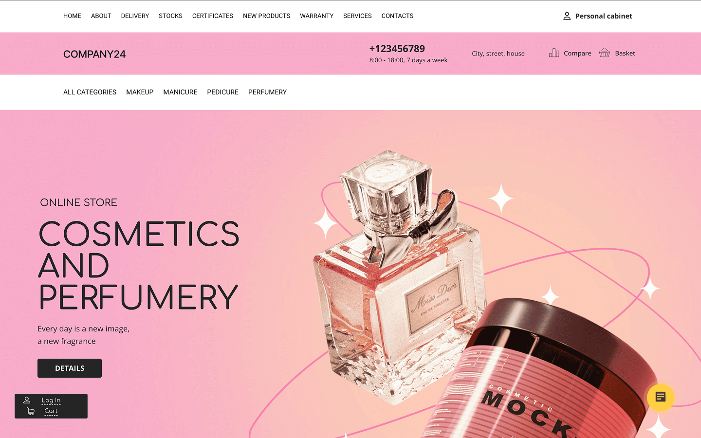 Cosmetics and perfumery