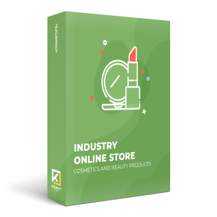 Industry online store cosmetics and beauty products